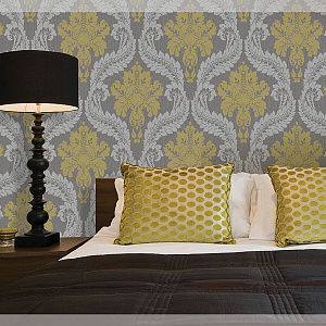 Atlas Wallcoverings Classics 629-4 для спальни для гостиной для кабинета для загородного дома для комнаты коричневый